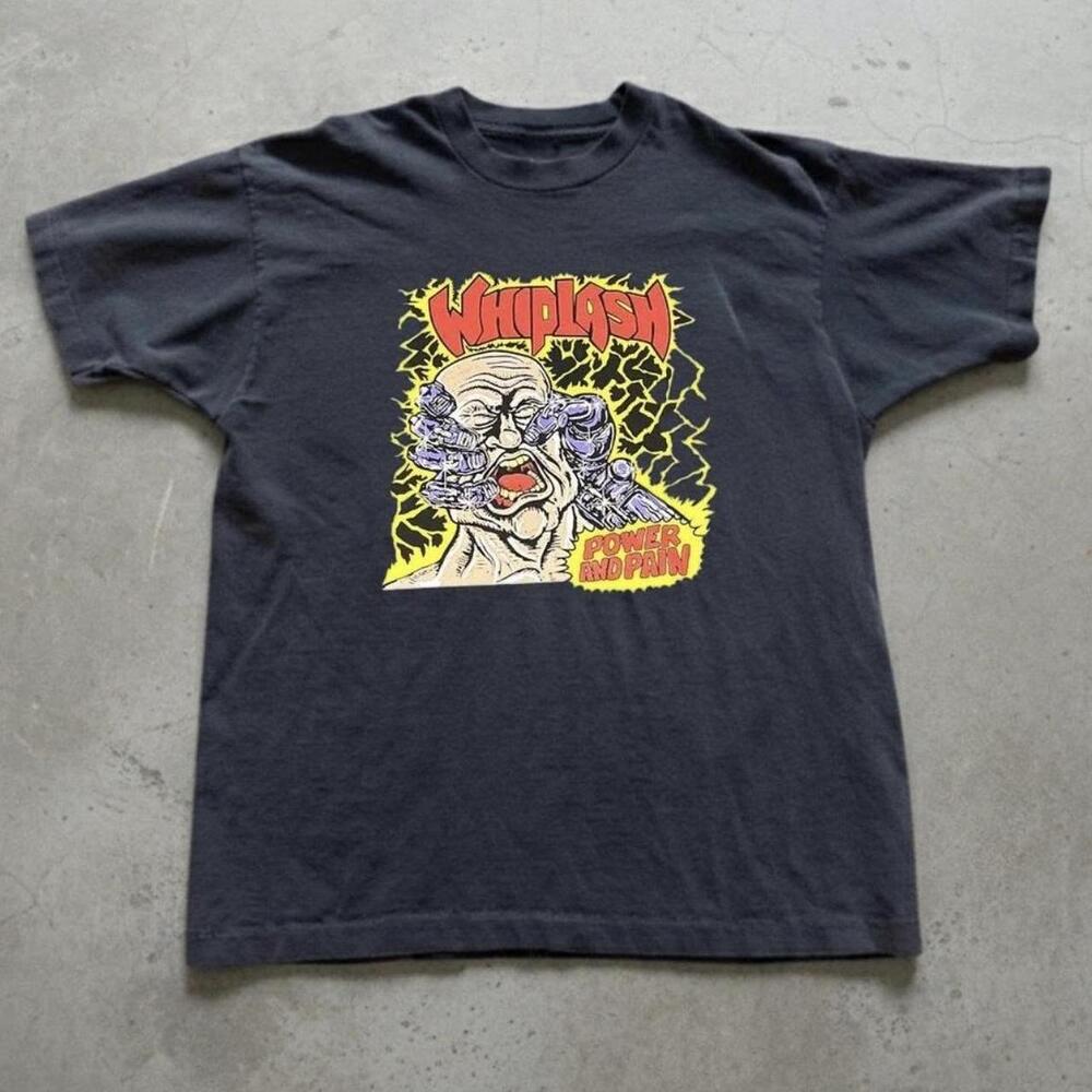 Whiplash Black Band Tee